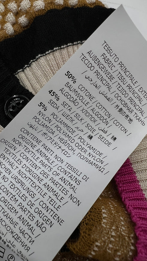 Cardigan multirighe
