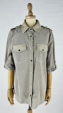 Camicia in suede Salvatore Santoro