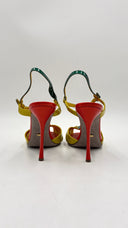 Sandali in pelle metallizzata N° 37 1/5 SERGIO ROSSI