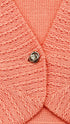 Cardigan bottone gioiello