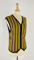 Gilet con zip vintage