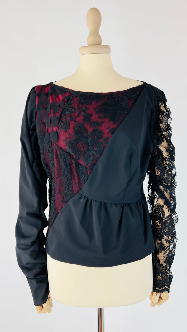 Blusa patchwork