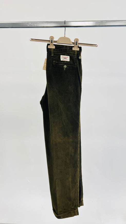 Pantalone velluto mille righe