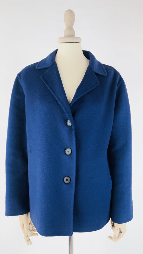 Giacca in chashmere blu