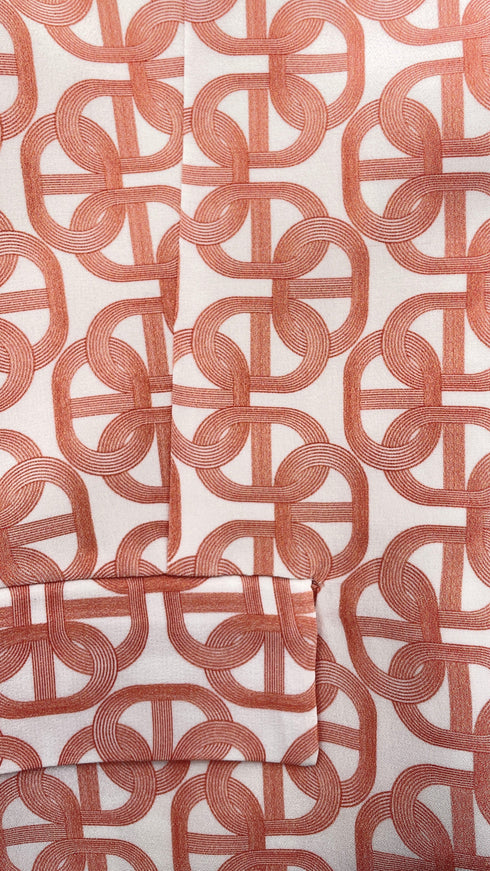 Set in seta stampata