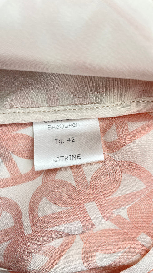 Set in seta stampata