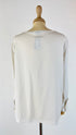 Blusa scollo V in seta