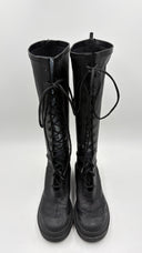 Stivali alti con lacci frontali N° 40 CHRISTIAN DIOR