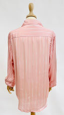 Camicia rosa a righe Diego-GO
