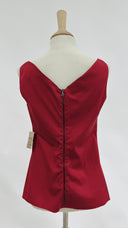 Top smanicato drappeggiato PRADA