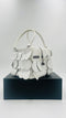 Bauletto "Bubble Cube" bianco