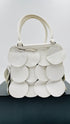 Bauletto "Bubble Cube" bianco