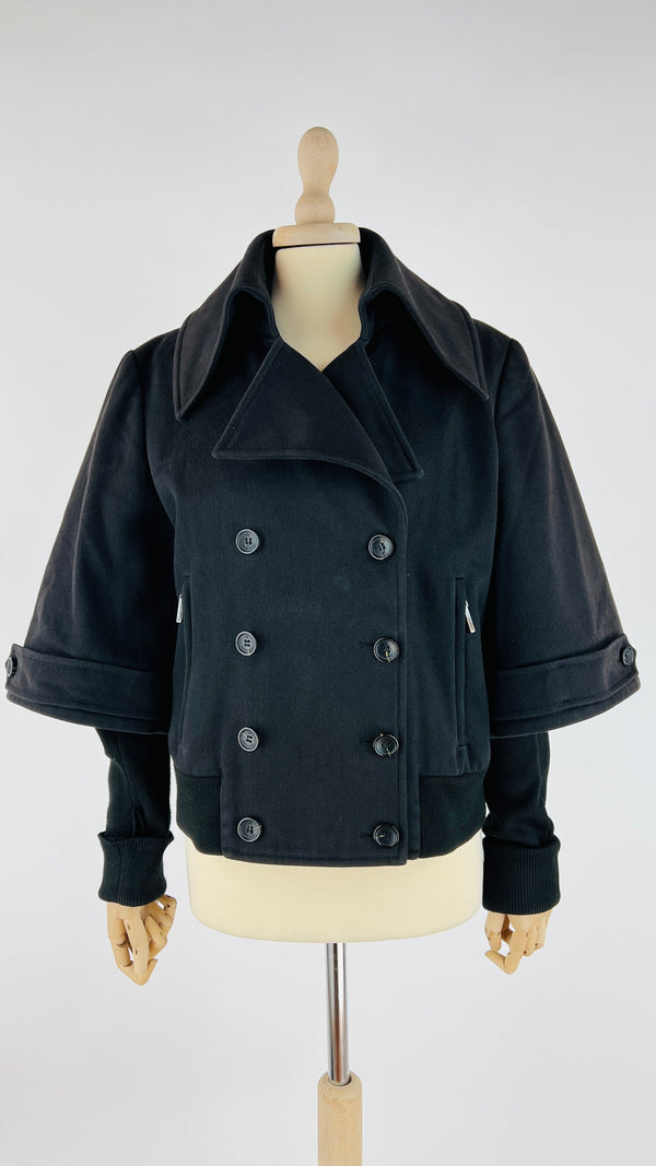 Cappotto corto doppia manica