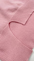 Maglione in lana rosa