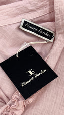 Camicia rosa colletto coreano Cement Garden