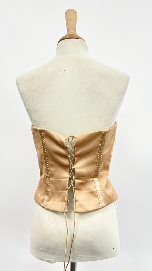 Bustier ricamo flora