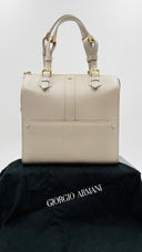 Bauletto "Borgonuovo" tortora GIORGIO ARMANI