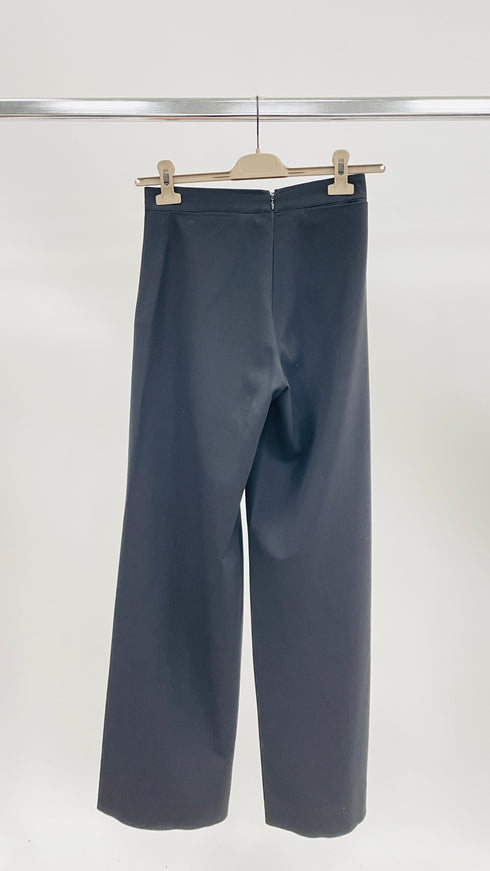 Pantalone gamba dritta neri