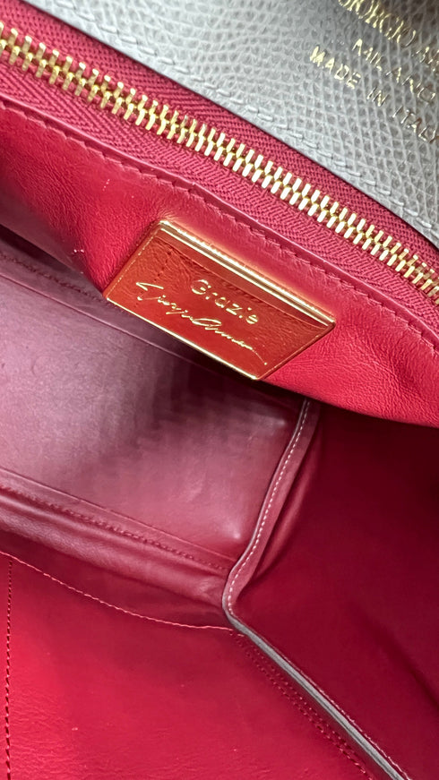 Bauletto "Borgonuovo" tortora