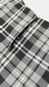 T-shirt in tessuto tartan