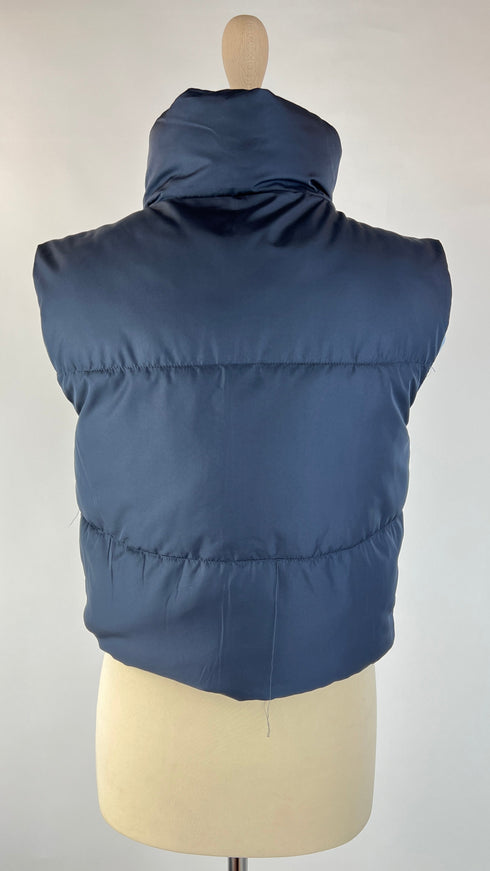 Gilet imbottito con cartellino
