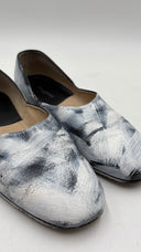 Mocassini con effetto pennellate di vernice Maison Martin Margiela