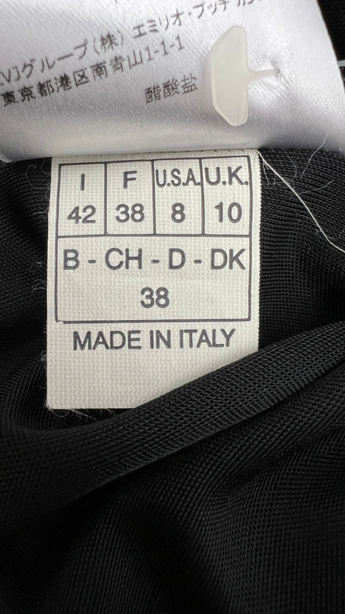 Abito midi ricamo cristalli