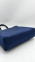 Borsa in nylon bluette