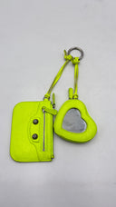 Portacarte giallo fluo BALENCIAGA