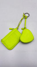 Portacarte giallo fluo BALENCIAGA