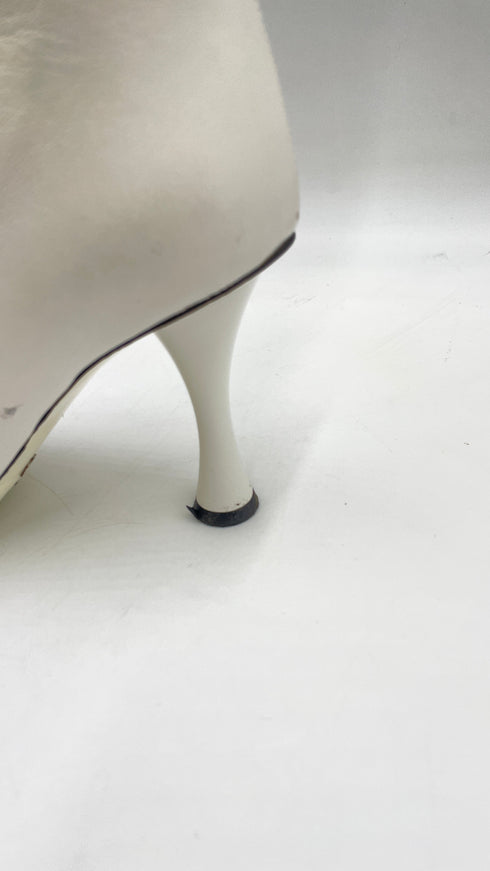 Stivali alti bianchi N.37