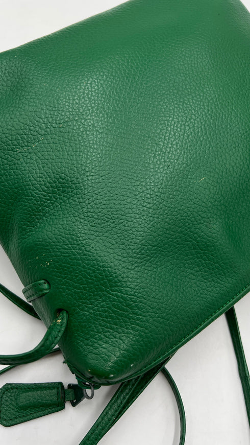 Borsa a spalla verde vintage