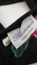 Canotta in maglia ricamata BLUMARINE