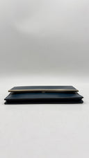 Pochette blu notte Valextra