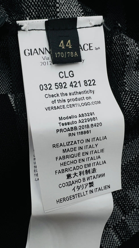 Gonna midi logo e scacchi