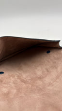 Pochette blu notte Valextra