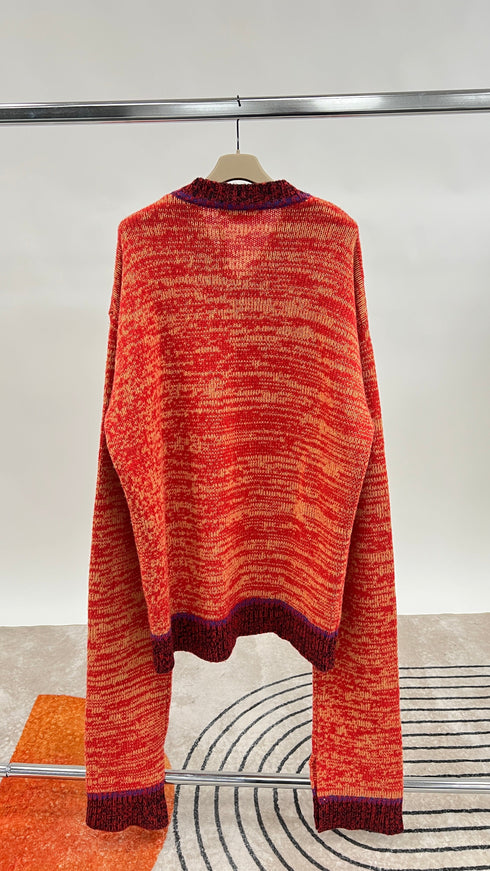 Maglione oversized in lana