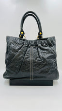 Borsa tote in pelle Miu Miu