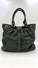 Borsa tote in pelle Miu Miu