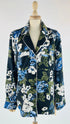 Camicia stile pigiama con stampa a fiori