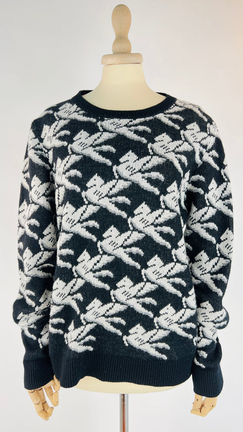 Maglione girocollo logo