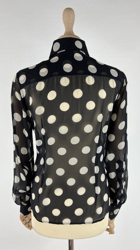 Camicia leggera a pois