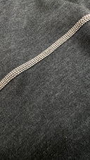 Cardigan grigio 100% cotone Brunello cucinelli