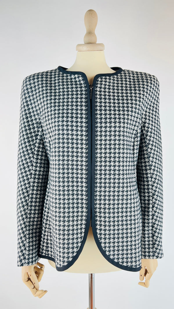 Giacca pied de poule vintage