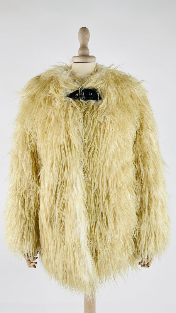 Giacca in ecopelliccia