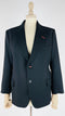 Blazer nero monopetto