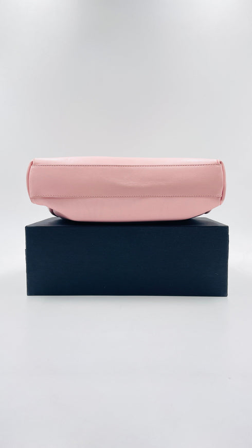 Borsa in pelle rosa