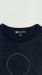 T-shirt girocollo ricamata