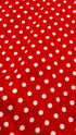 Abito midi vintage a pois