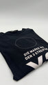 T-shirt girocollo ricamata